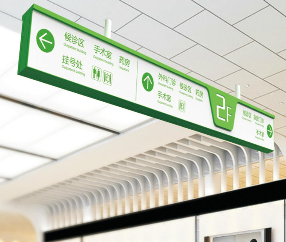 醫院吊牌樓層牌指示牌